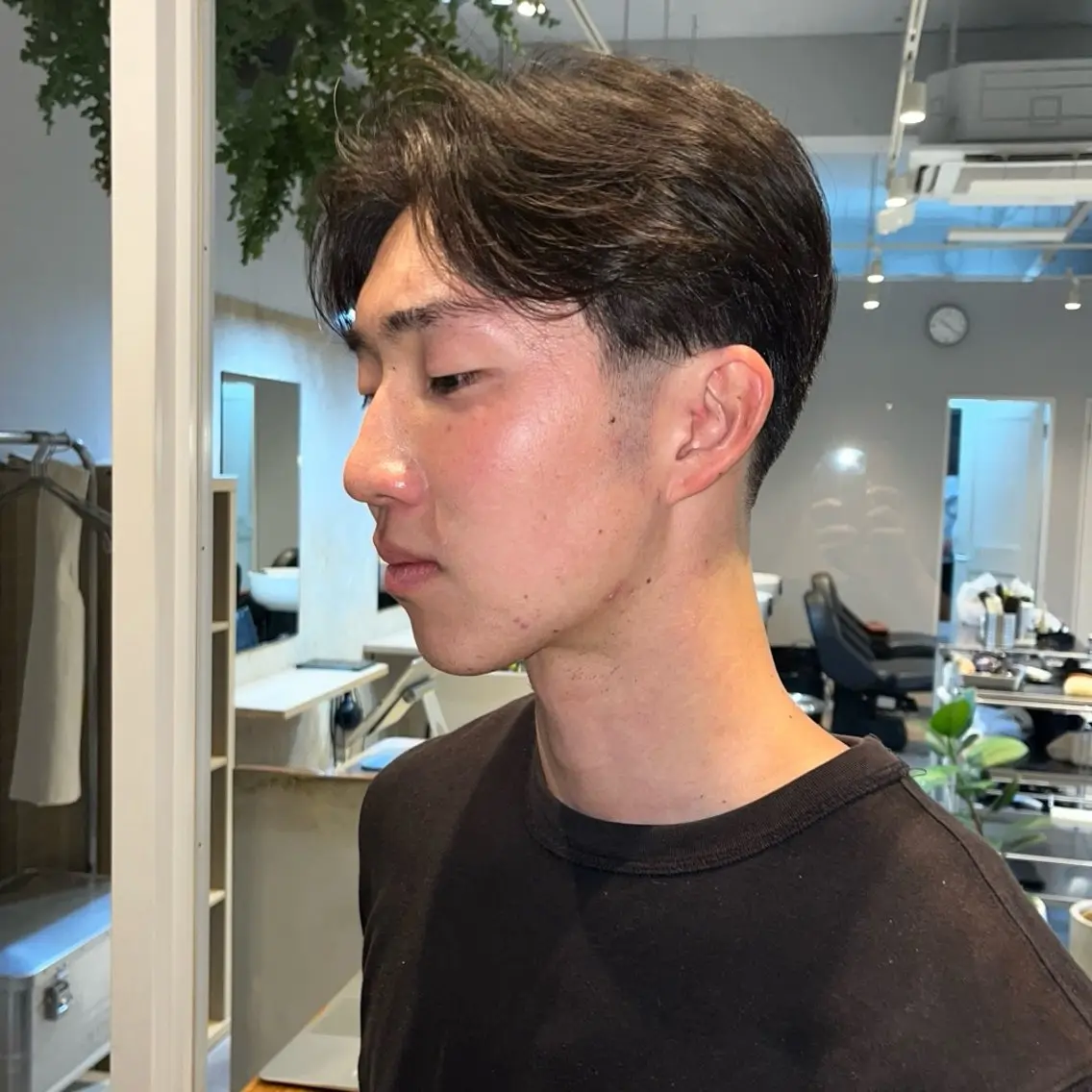 メンズ イトノ リュウのヘアスタイル