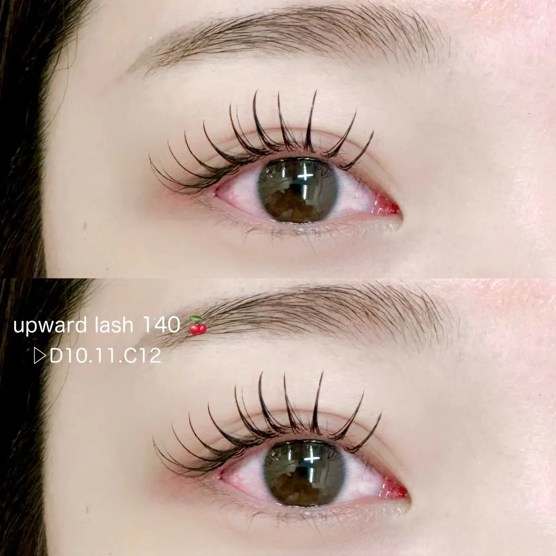 マツエク・マツパ セクシー アップワードラッシュ マツエク 天王寺eye ♡eyebrowのマツエク・マツパデザイン