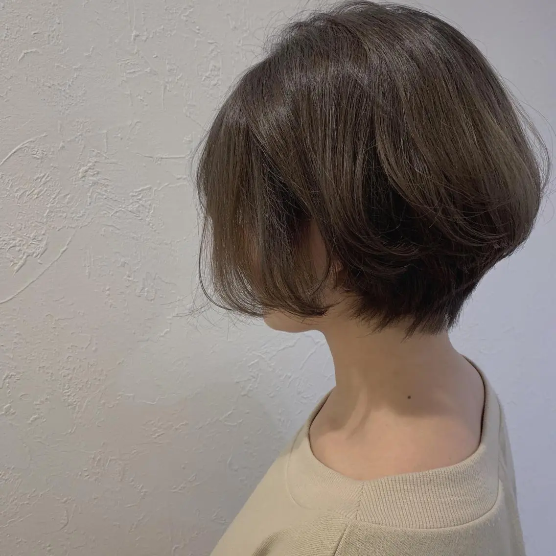 ショート カラー ショートボブ アッシュ ブルーカラー ブルージュ ボブ カット ヘアカラー トリートメント m ā l o.🌷 サカモトマイコのヘアスタイル