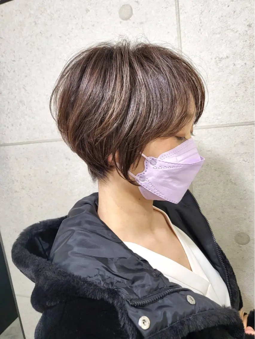 ショート カットモデル✂︎ 光翼のヘアスタイル