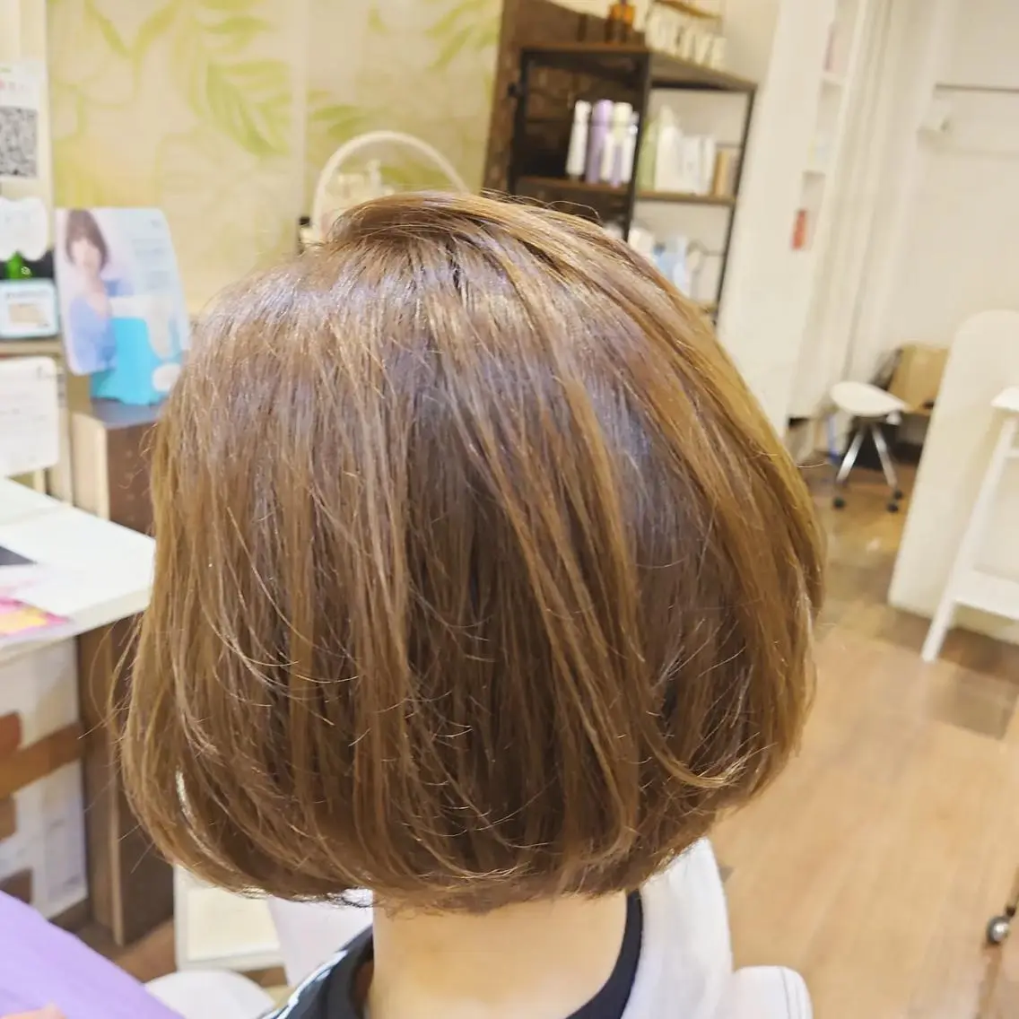 ショート ヘアカラー オリーブ南森町店 タニモトのヘアスタイル