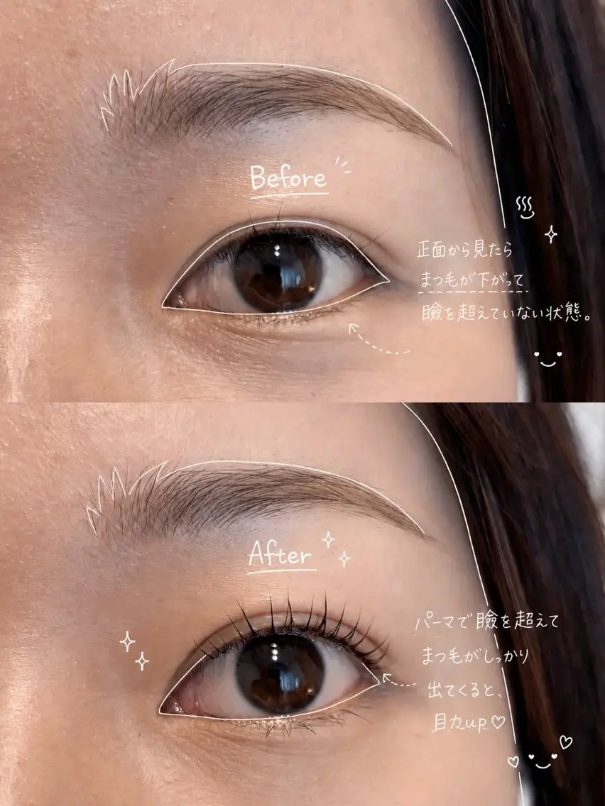 マツエク・マツパ まつげパーマ 西千葉|眉毛・ まつげ【inMe.】のマツエク・マツパデザイン