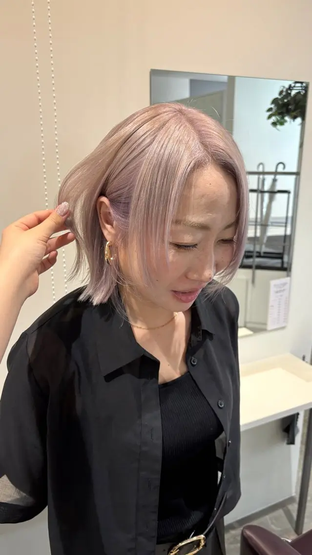 ショート カラー 橿原/yoru +D nanaのヘアスタイル