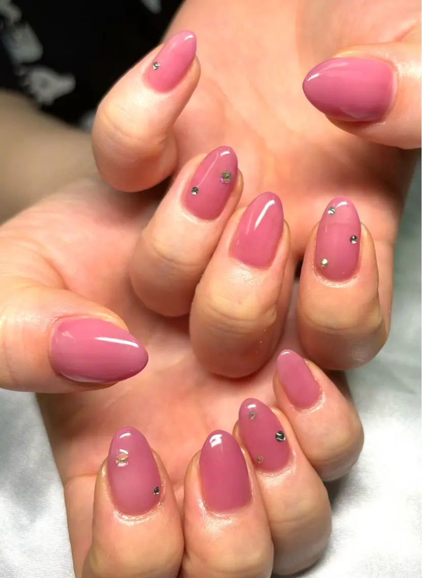 ネイル シンプルネイル olu sakakuraのネイルデザイン