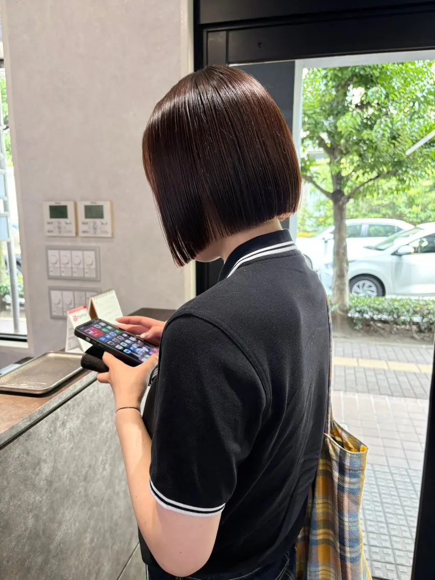 ✔️デザインカット&4Stepトリートメントの写真