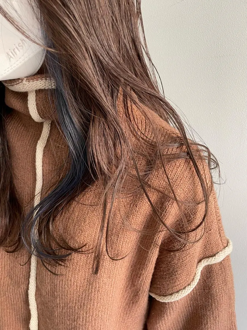 ブリーチ込み🌈カット+インナーカラー+フルカラー✨3ステップトリートメントの写真