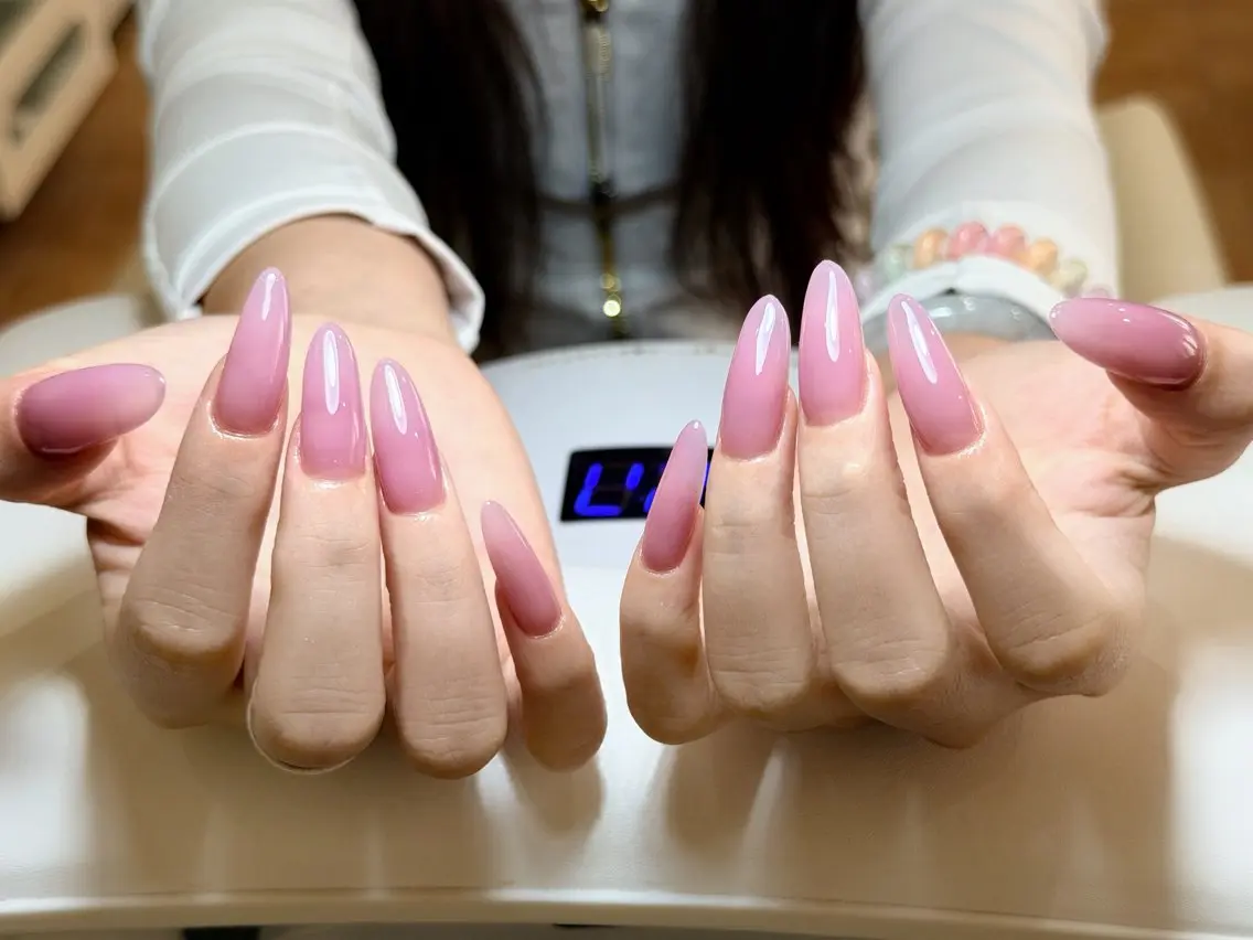 【ジュニア枠】美フォルム長さ出し10本×ワンカラー✨(オフ込/丁寧ケア)の写真