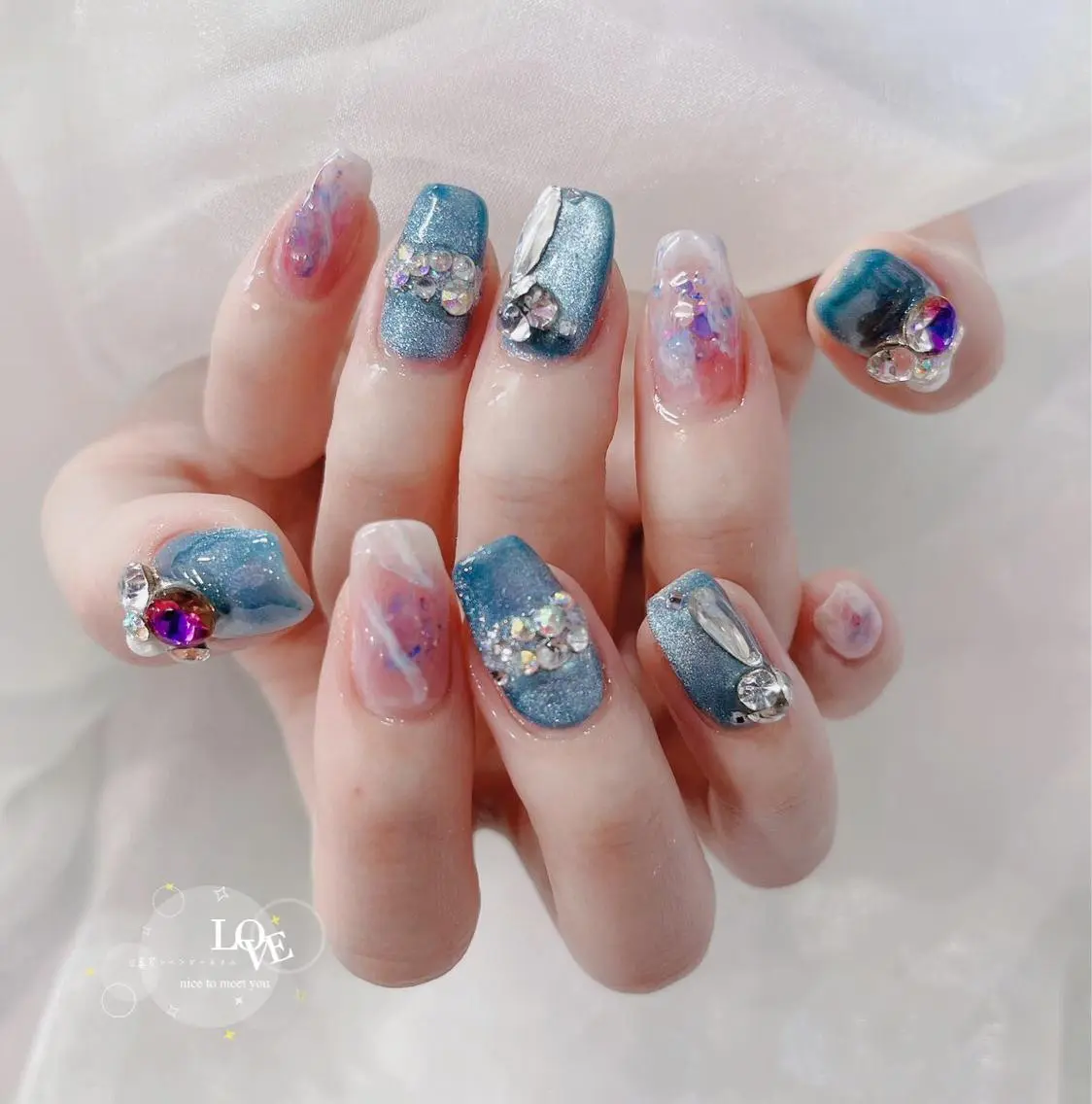 ネイル ラベンダー💖日暮里 ルル💖ネイルのネイルデザイン
