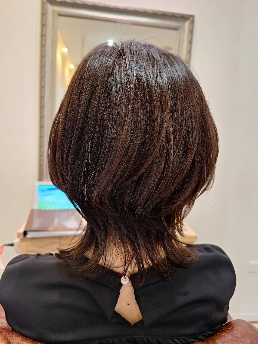 ミディアム ウルフカット adorable🌸 TOMOKO🌸のヘアスタイル