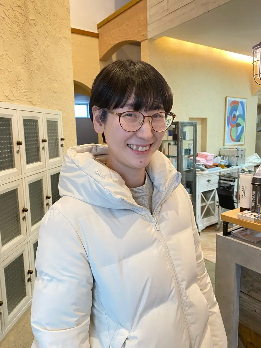 ショート カラー カット ヘアカラー 竹内 柚子のヘアスタイル
