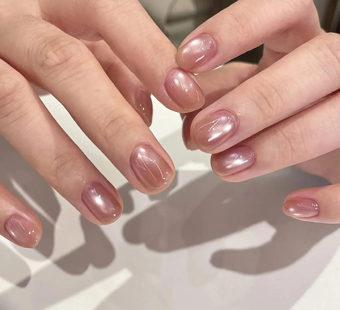 ネイル ハンドネイル ハンドケア 🍑 momo_nailのネイルデザイン