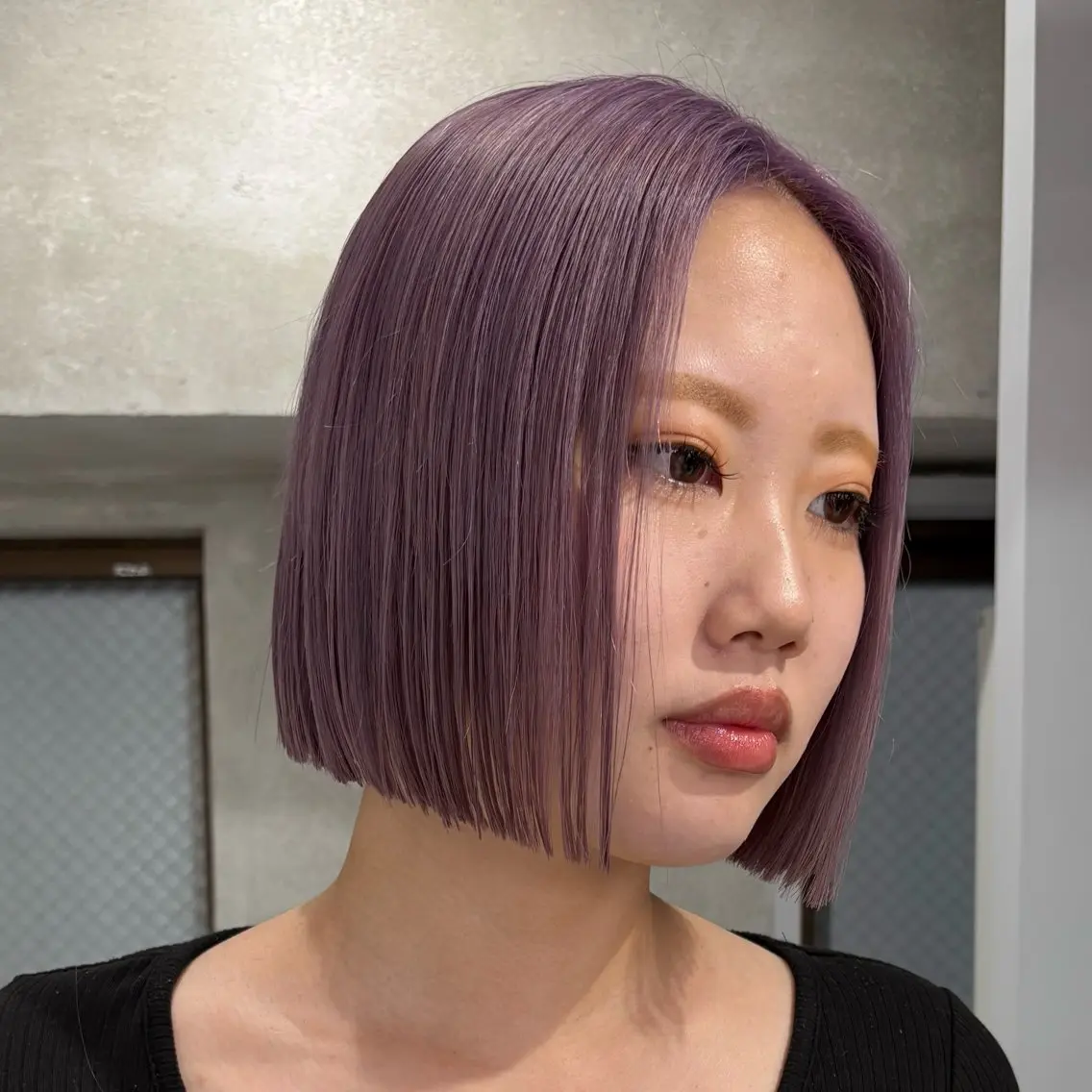 ショート カラー ブリーチ ボブ カット ヘアカラー ボブ/透明感カラー /AYUNAのヘアスタイル