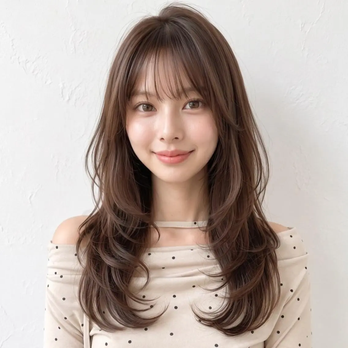 ロング 松山彩香💎艶髪💎 ロング／透明感カラーのヘアスタイル
