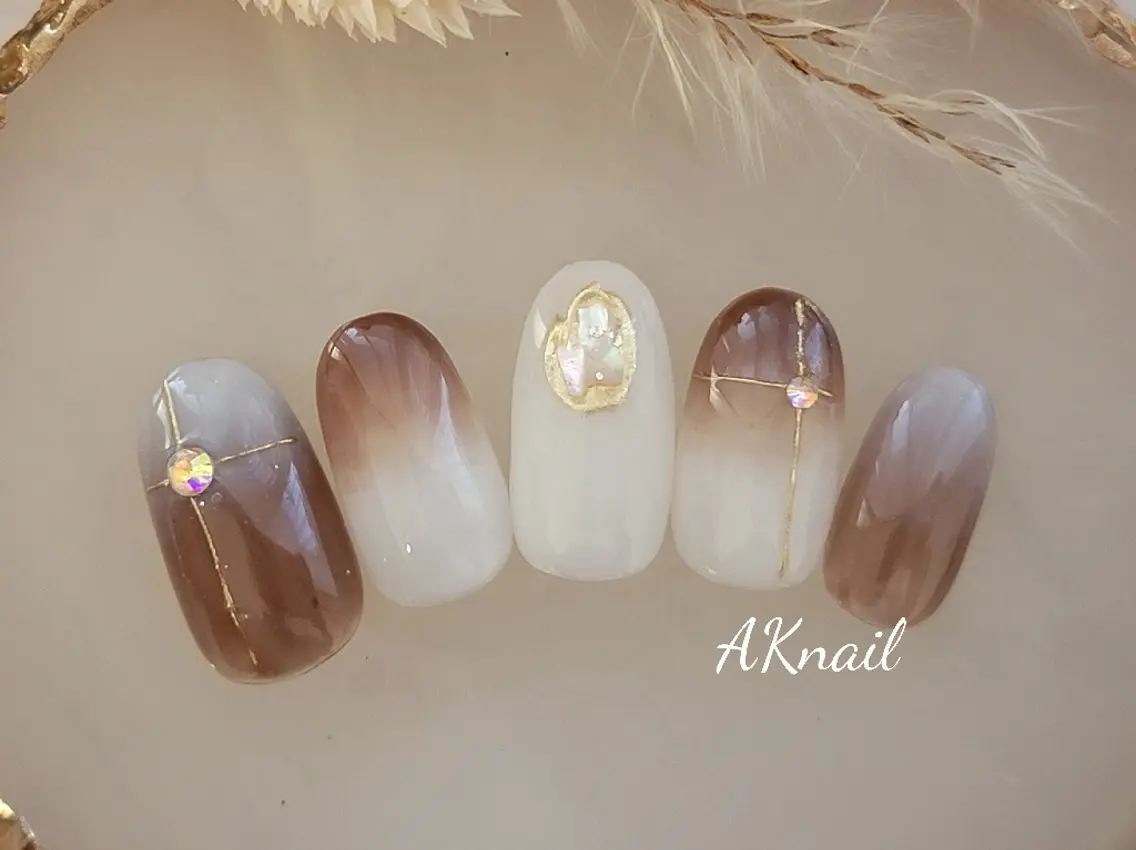 ネイル ネイル&巻き爪サロン AKnailのネイルデザイン