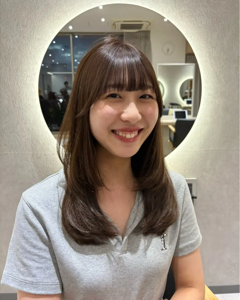 リピート様人気No.1✨カット+髪質改善ケアカラー+3stepトリートメントの写真