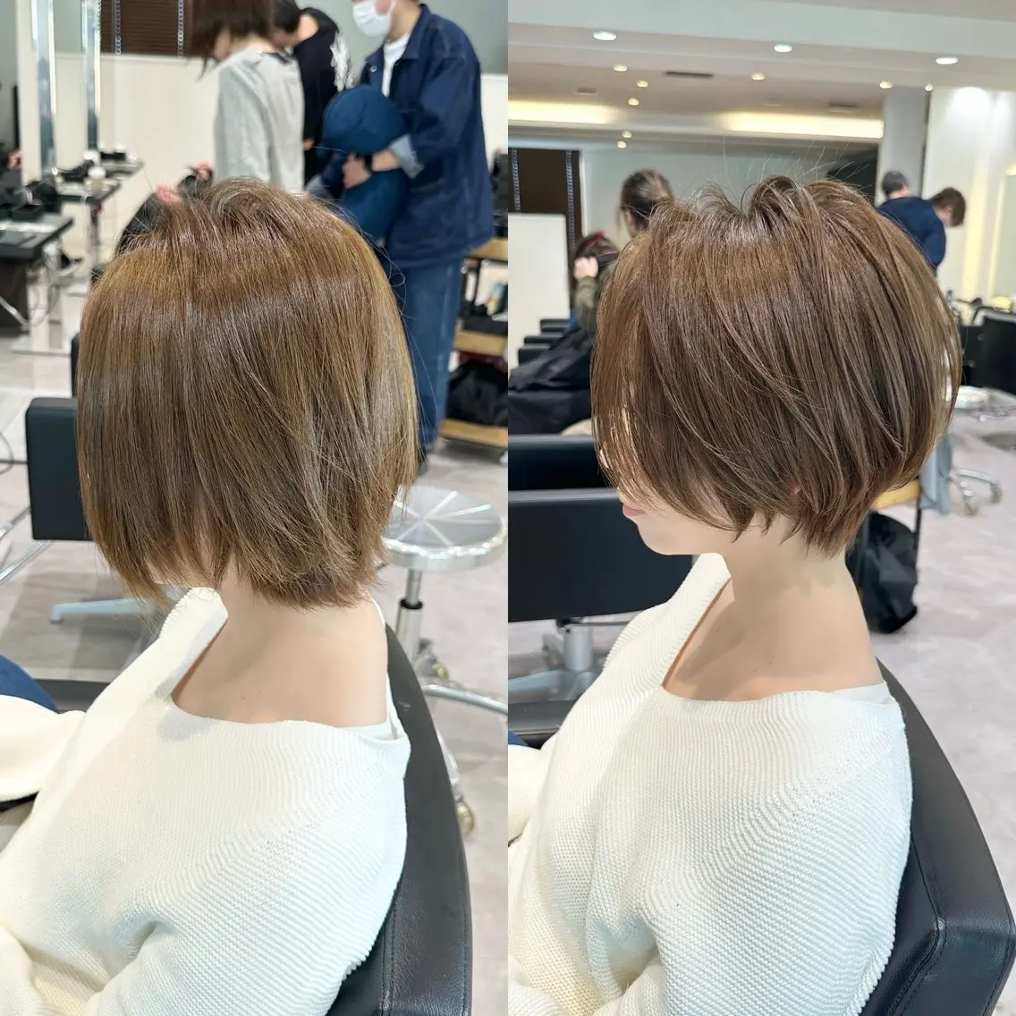 ショート ✨大人ショート特化 /カットモデル/銀座のヘアスタイル