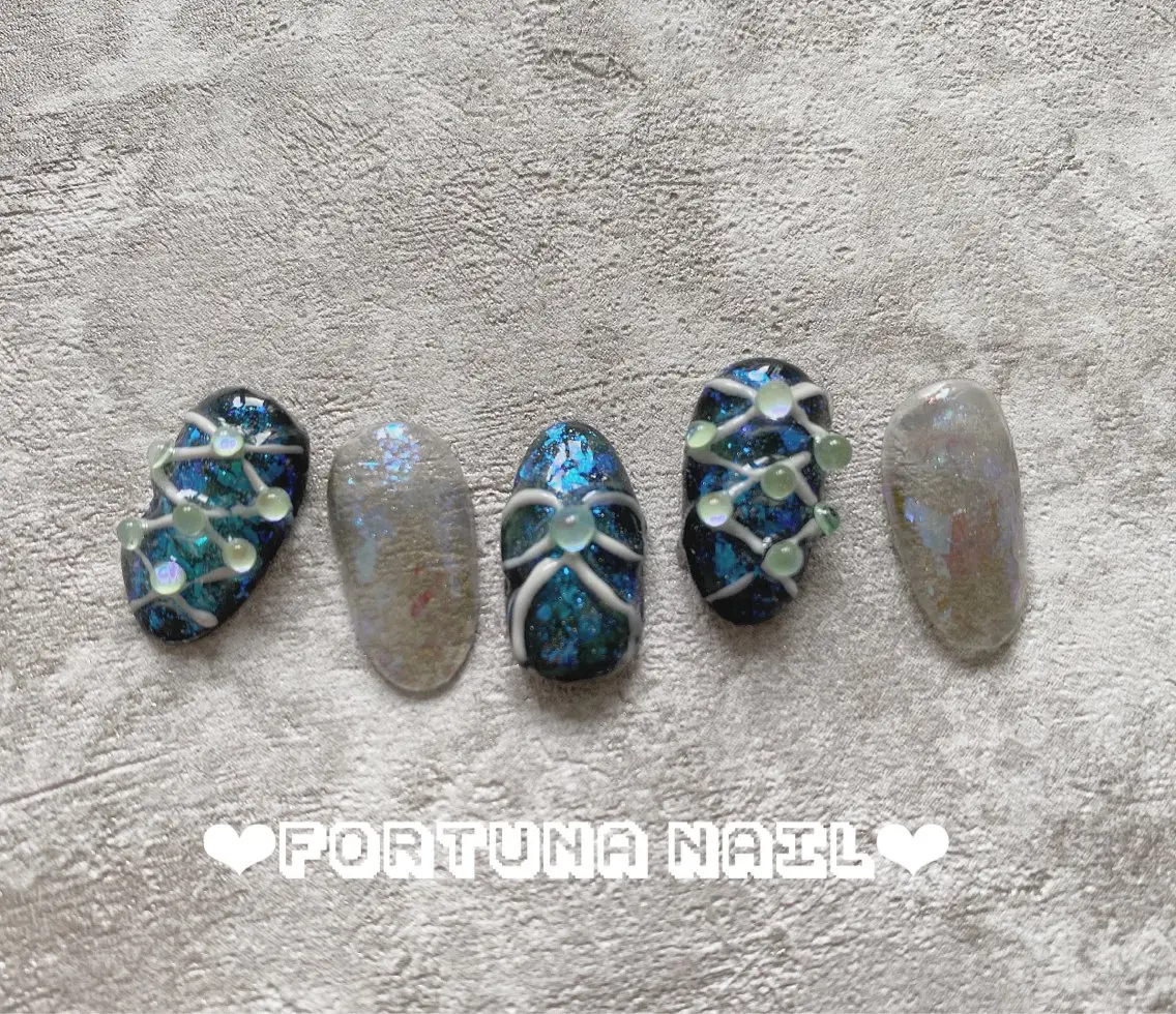 ネイル ハロウィン Nail •Head スパFortunaのネイルデザイン