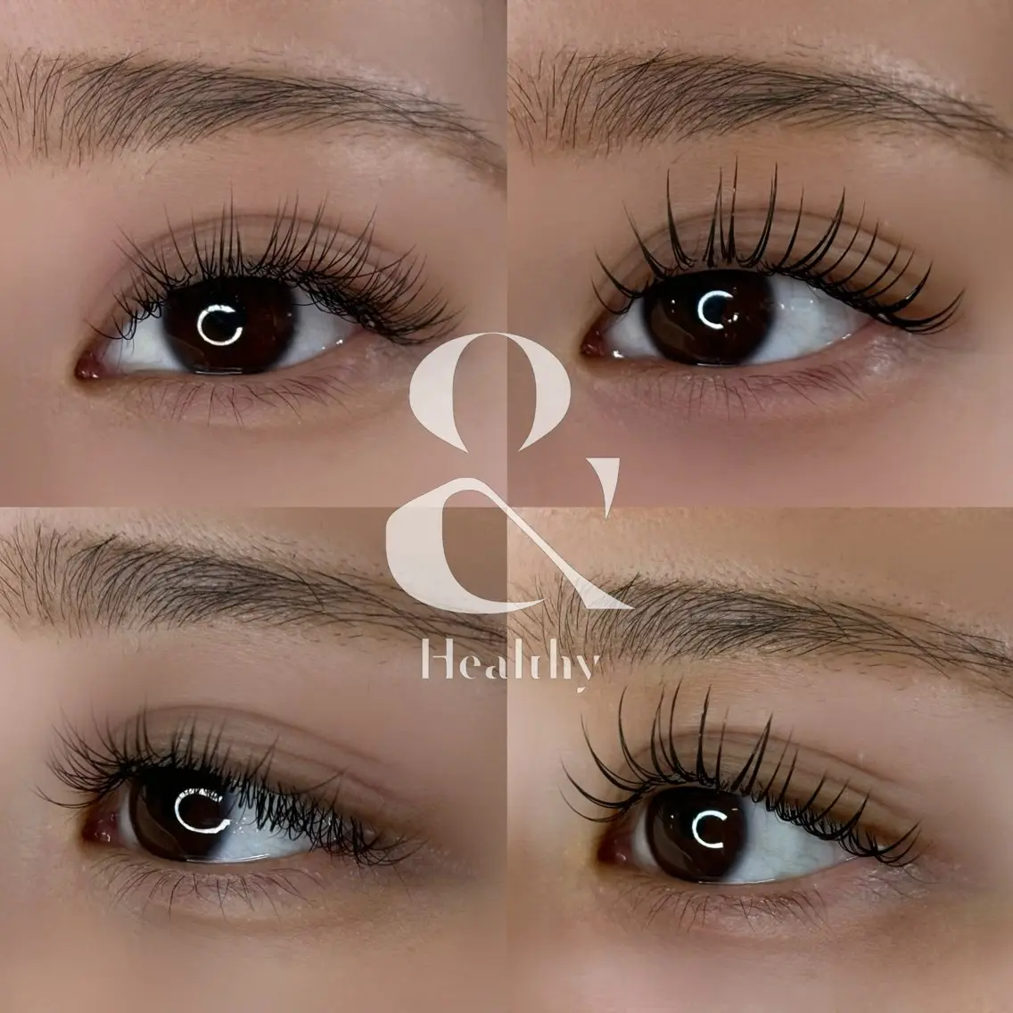 大人気🦋LED＆healthyフラットラッシュ100本💎オフ・アイシャンプー・コーティング付(本数追加は応相談)の写真