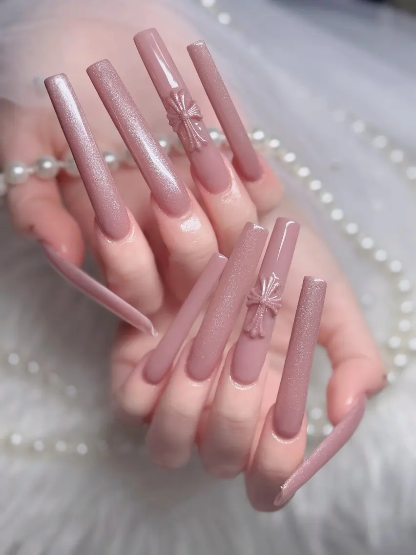 ネイル アートネイル ボルドー フレンチネイル ジェルネイル 氷ネイル・うるうるネイル ハンドネイル Julie NailSalonのネイルデザイン