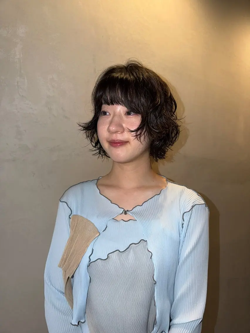 ショート パーマ パーマ 似合わせカット指名率 NO.1/髪質改善のヘアスタイル