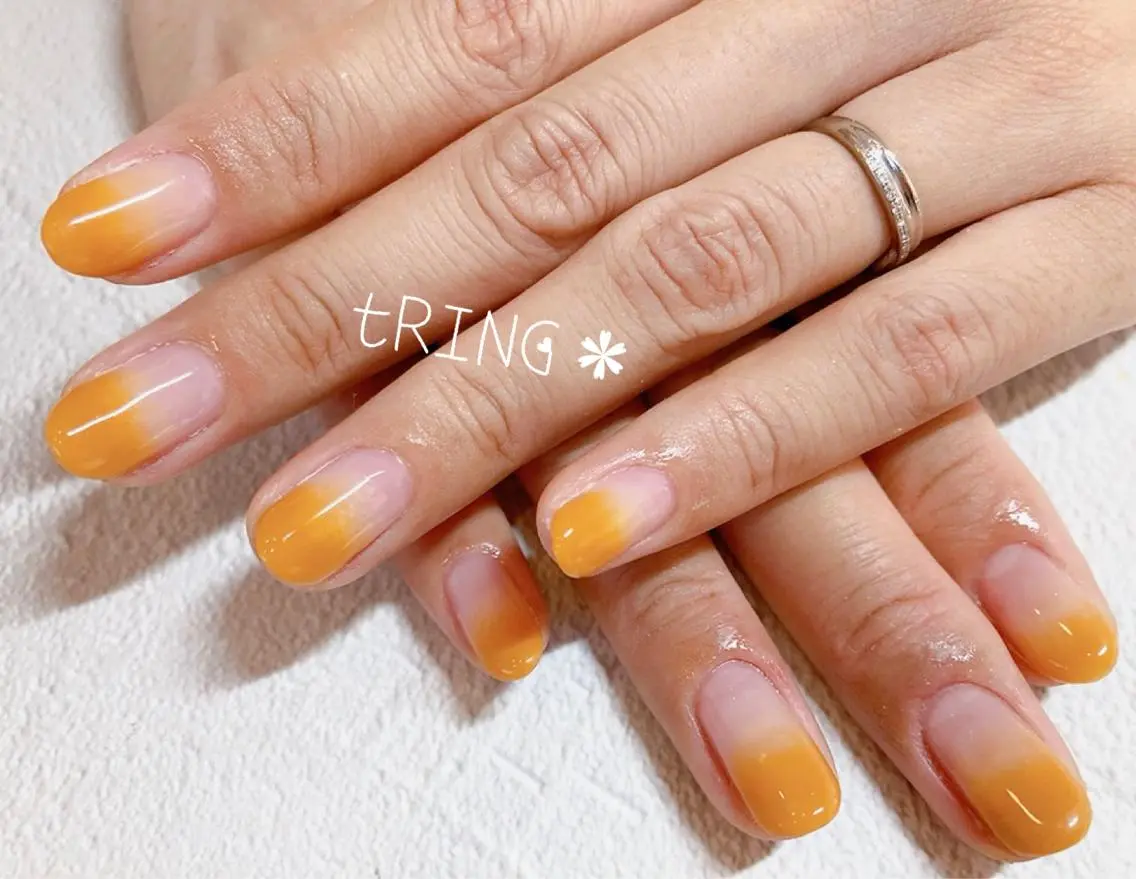 ネイル ハンドネイル tRING* しいの木台のネイルデザイン