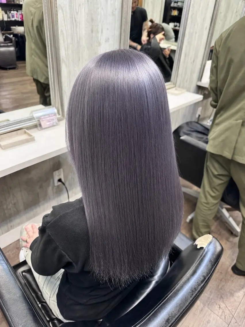ロング ヘアカラー トリートメント ✨池袋ブリーチ特化 Hibiki✨のヘアスタイル