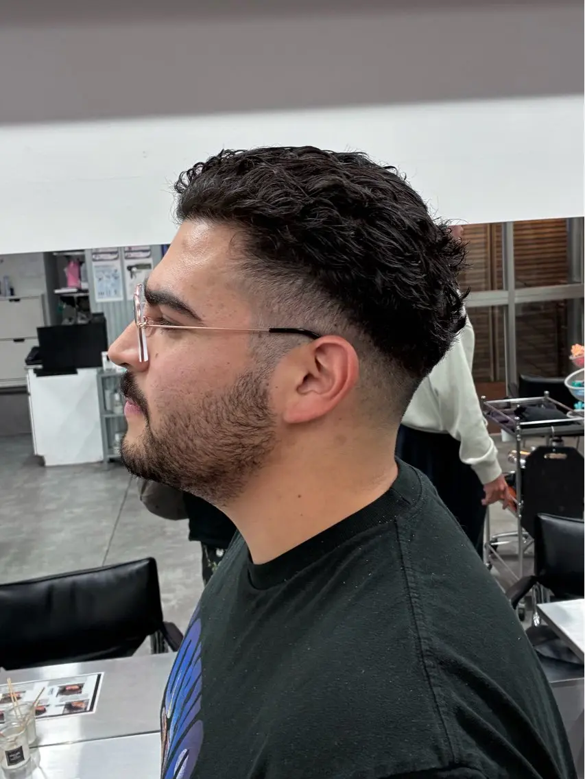 ショート パーマ メンズ カット パーマ トリートメント ヘアセット 💈メンズパーマ特化 💈颯太のヘアスタイル