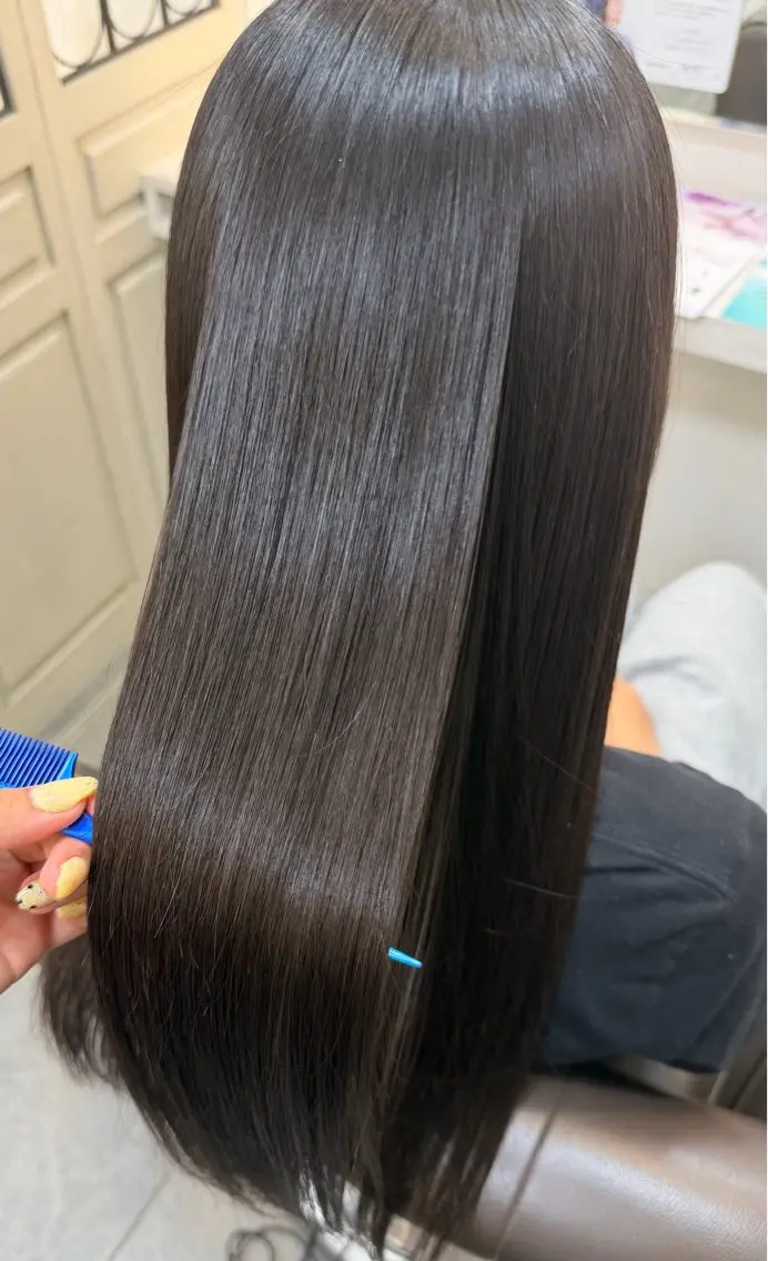 縮毛矯正 きむら そあらのヘアスタイル