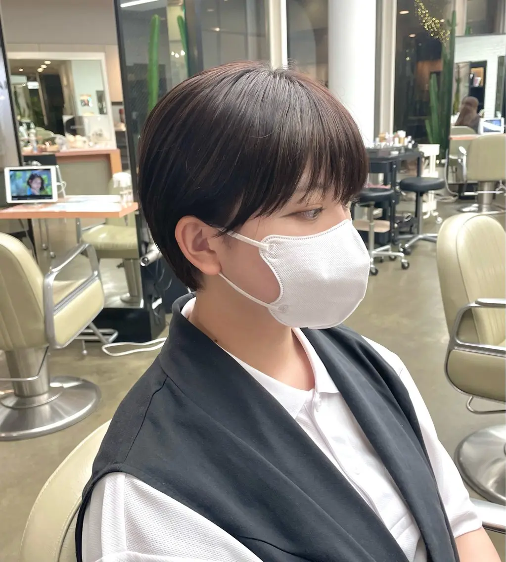 ショート ショートヘア ♡レイヤーボブ パーマ/うらら♡のヘアスタイル