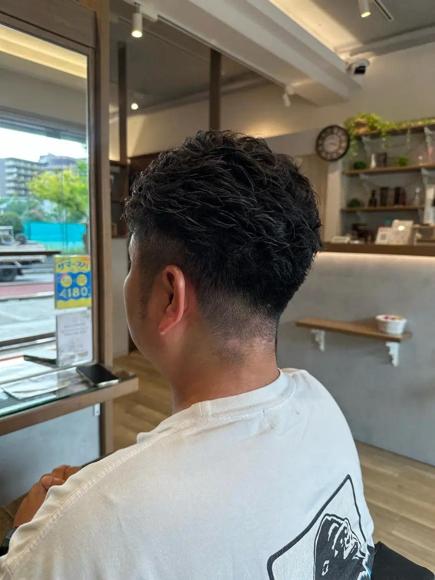【メンズ限定】カット+パーマ🧑🦱の写真