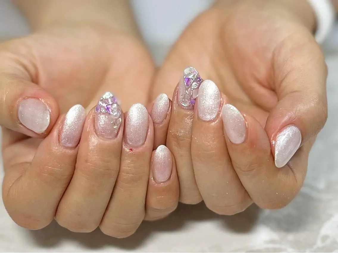 ネイル フットネイル ニュアンスネイル シンプルネイル 春ネイル 夏ネイル ハンドネイル nail fufla ♡yamane♡のネイルデザイン