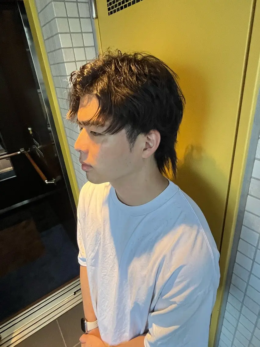 メンズ カット ヘアセット 🔥最強メンズ特化/ パーマの達人🔥風見のヘアスタイル