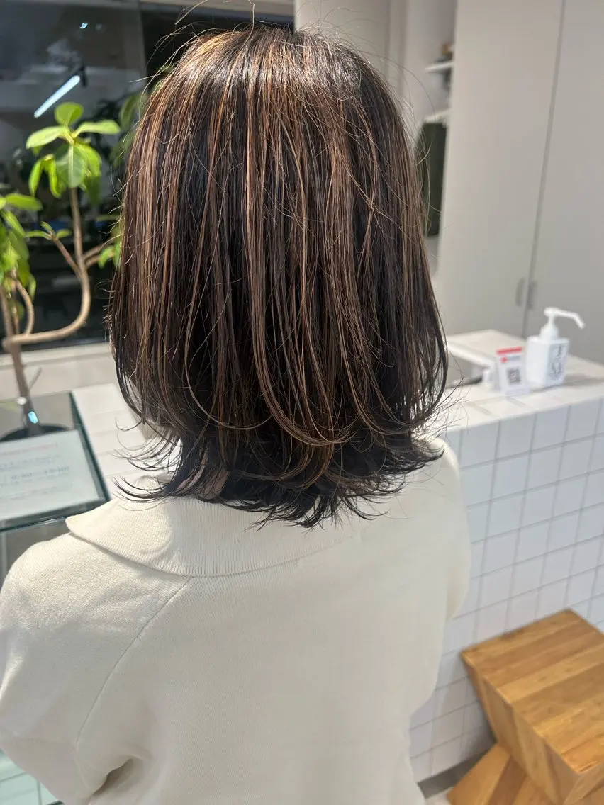 ミディアム ⭐️上田 悠⭐️のヘアスタイル