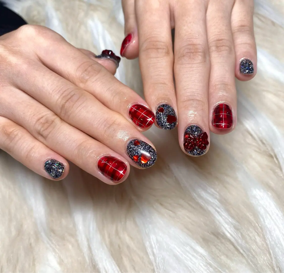 ネイル 長さ出し フレンチネイル ジェルネイル グラデーション 韓国ネイル ハンドネイル Nail&eye Belire 新宿のネイルデザイン
