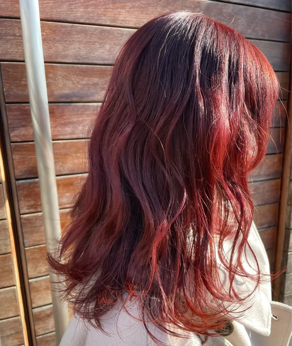 ミディアム カット ヘアカラー 🩵YUKO🩵 from...✂️のヘアスタイル