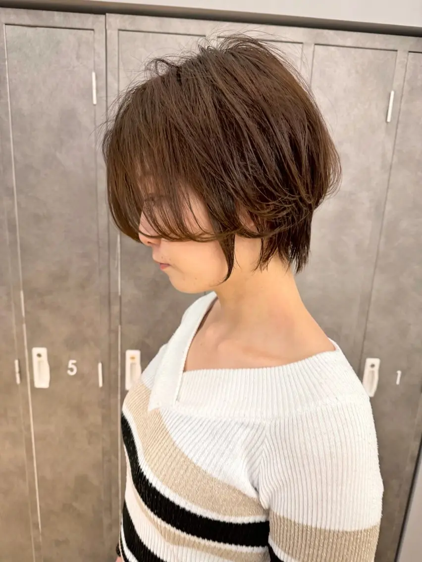 ショート Tamagawa Sakiのヘアスタイル