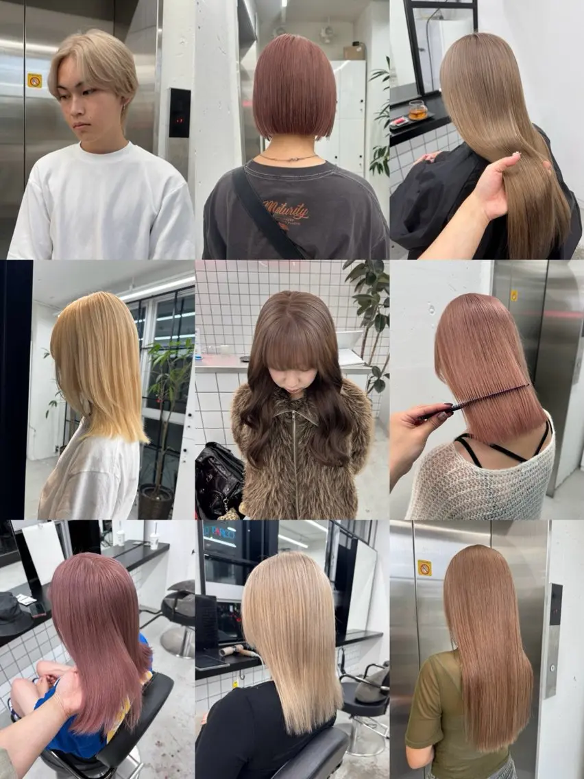 カラー ヘアカラー 矢場町/暖色 /chinatsuのヘアスタイル