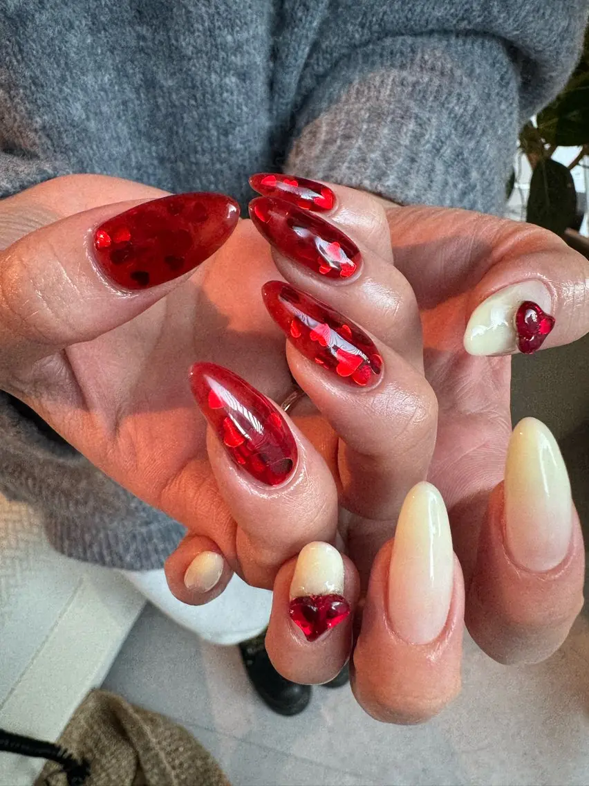 ネイル 冬ネイル クリスマス ハンドネイル AOI✩⡱ 。のネイルデザイン