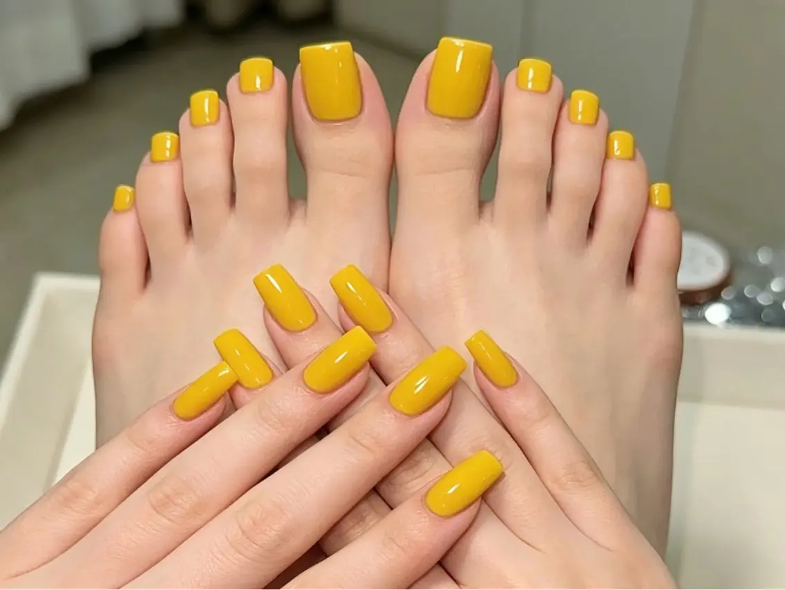 🎀【フット】ワンカラー🎀の写真