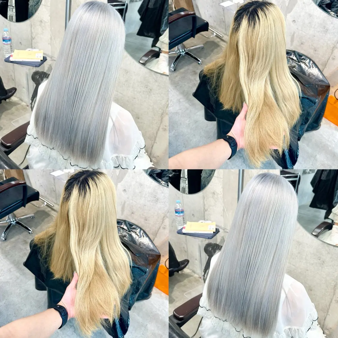 ロング ヘアカラー トリートメント 🤍ムラ修正ブリーチ 🤍原宿/YUUのヘアスタイル