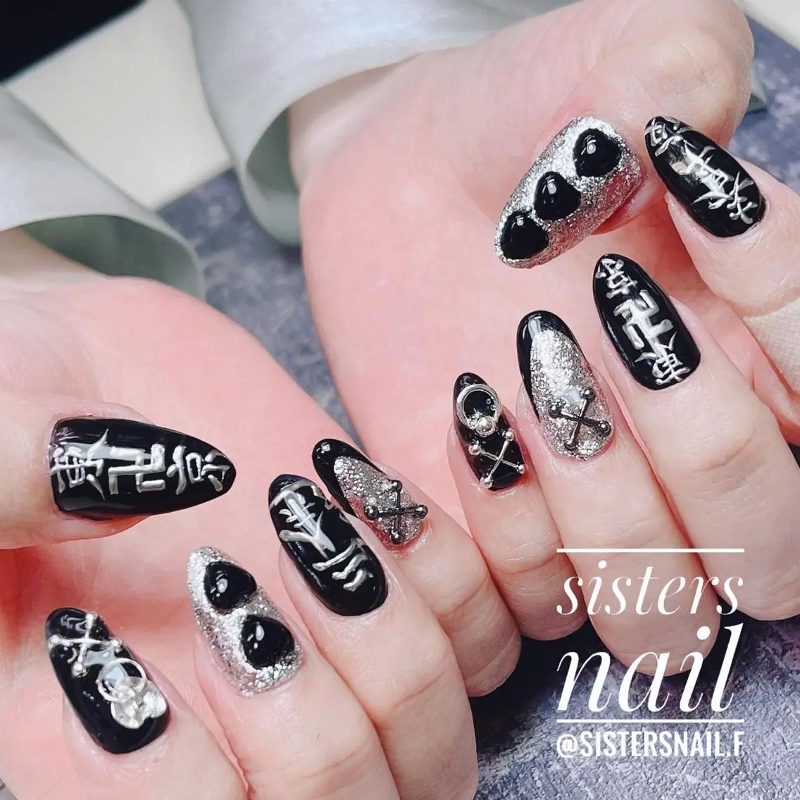 ネイル アートネイル 春ネイル sisters nail.fのネイルデザイン