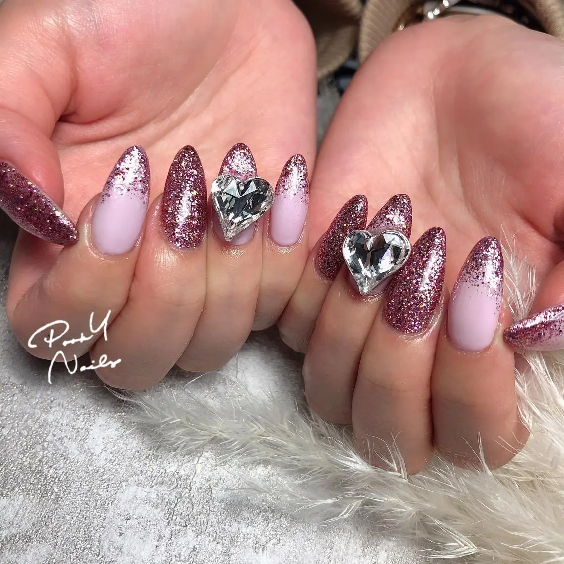 ネイル ピンク ハンドネイル Pooky nailsのネイルデザイン
