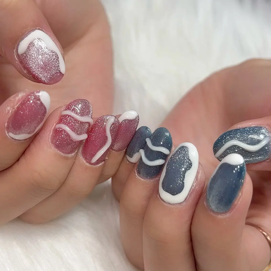 ネイル ハンドネイル 【Yappy🌈】 💖P-tanaのネイルデザイン
