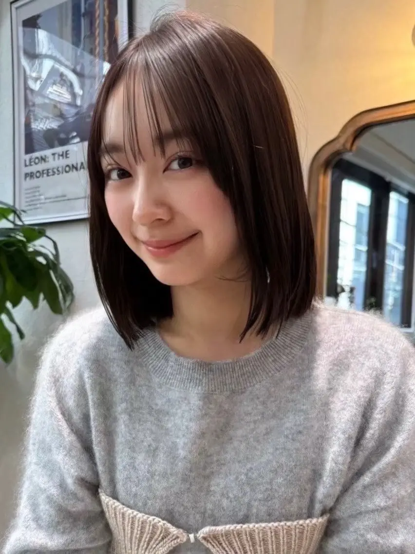 カラー ♻️ブリーチなし カラー♻️のヘアスタイル