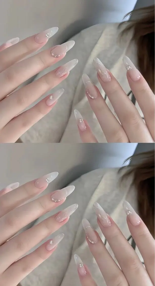 ネイル チークネイル フットネイル フレンチネイル グラデーション 韓国ネイル YUKI NAILのネイルデザイン