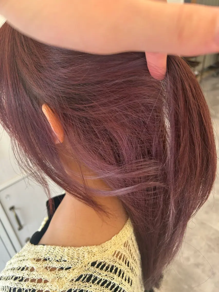 カラー kentaro 透明感・ウル艶カラーのヘアスタイル