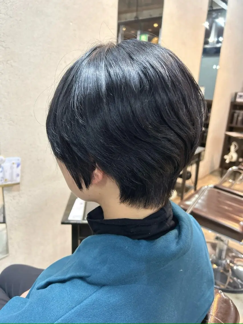 ショート ショートボブ ボブ ショートヘア カット 桜田 修未のヘアスタイル