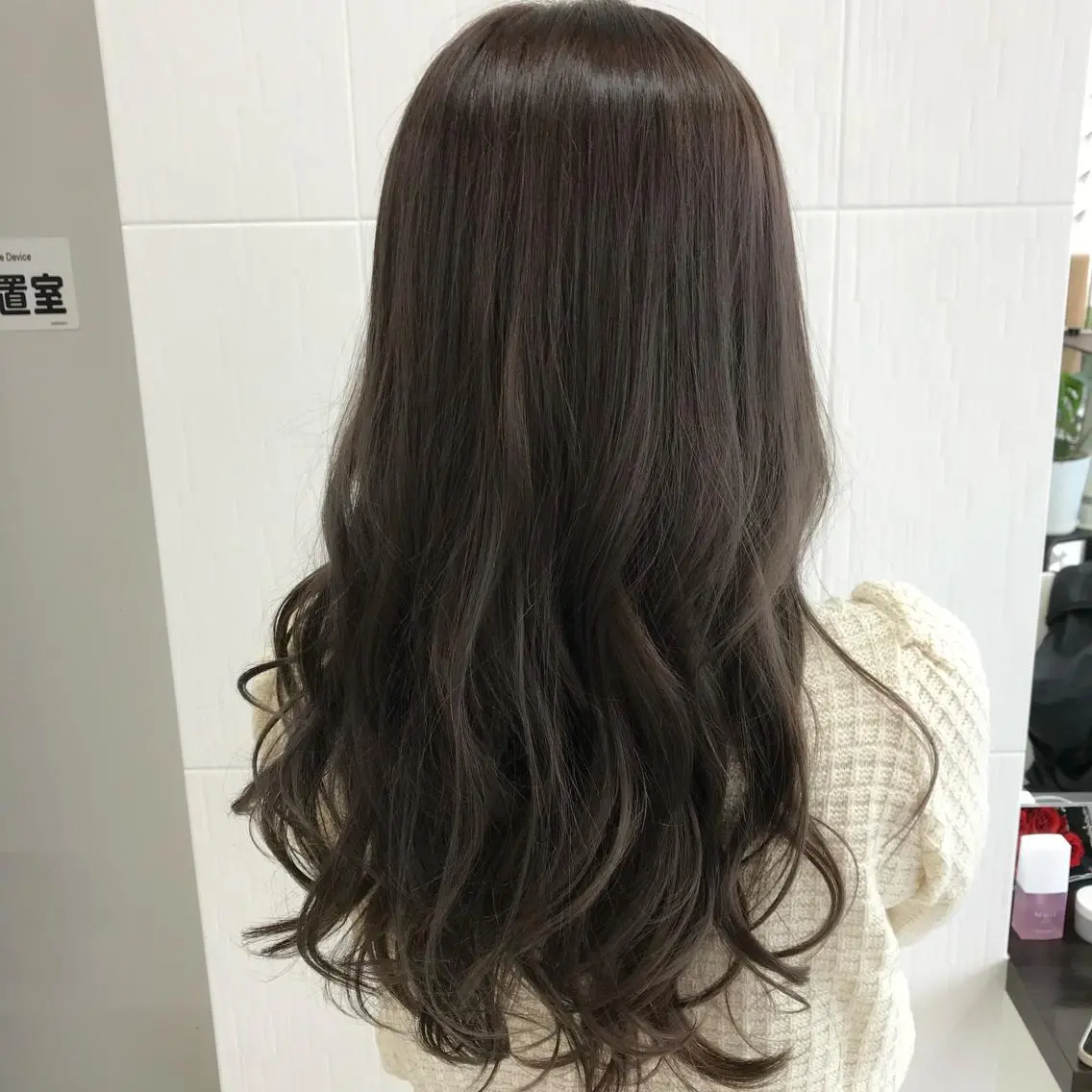 ロング カラー ブリーチ 透明感カラー ブリーチなしカラー ヘアカラー トリートメント ハタケヤマヨシキ ／BOOTHのヘアスタイル