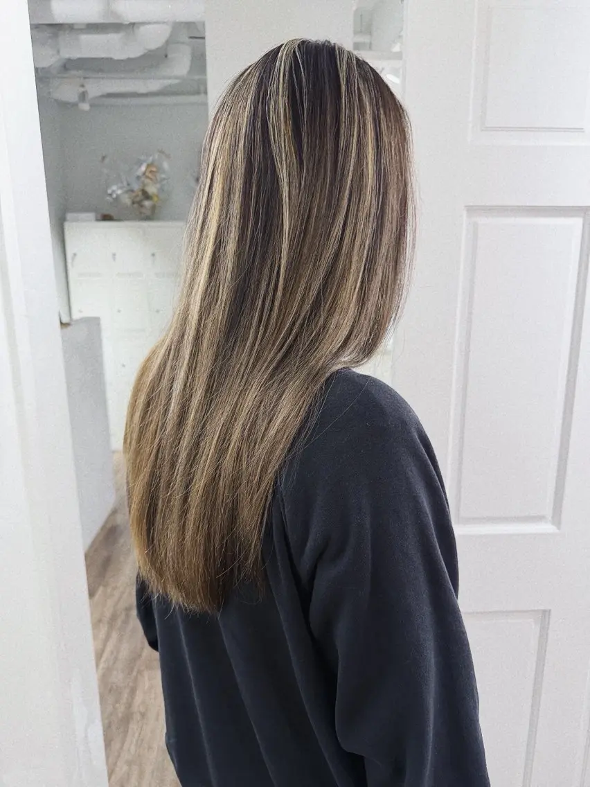 ロング カラー ヘアカラー トリートメント ハイライト⭐️上野 高広のヘアスタイル