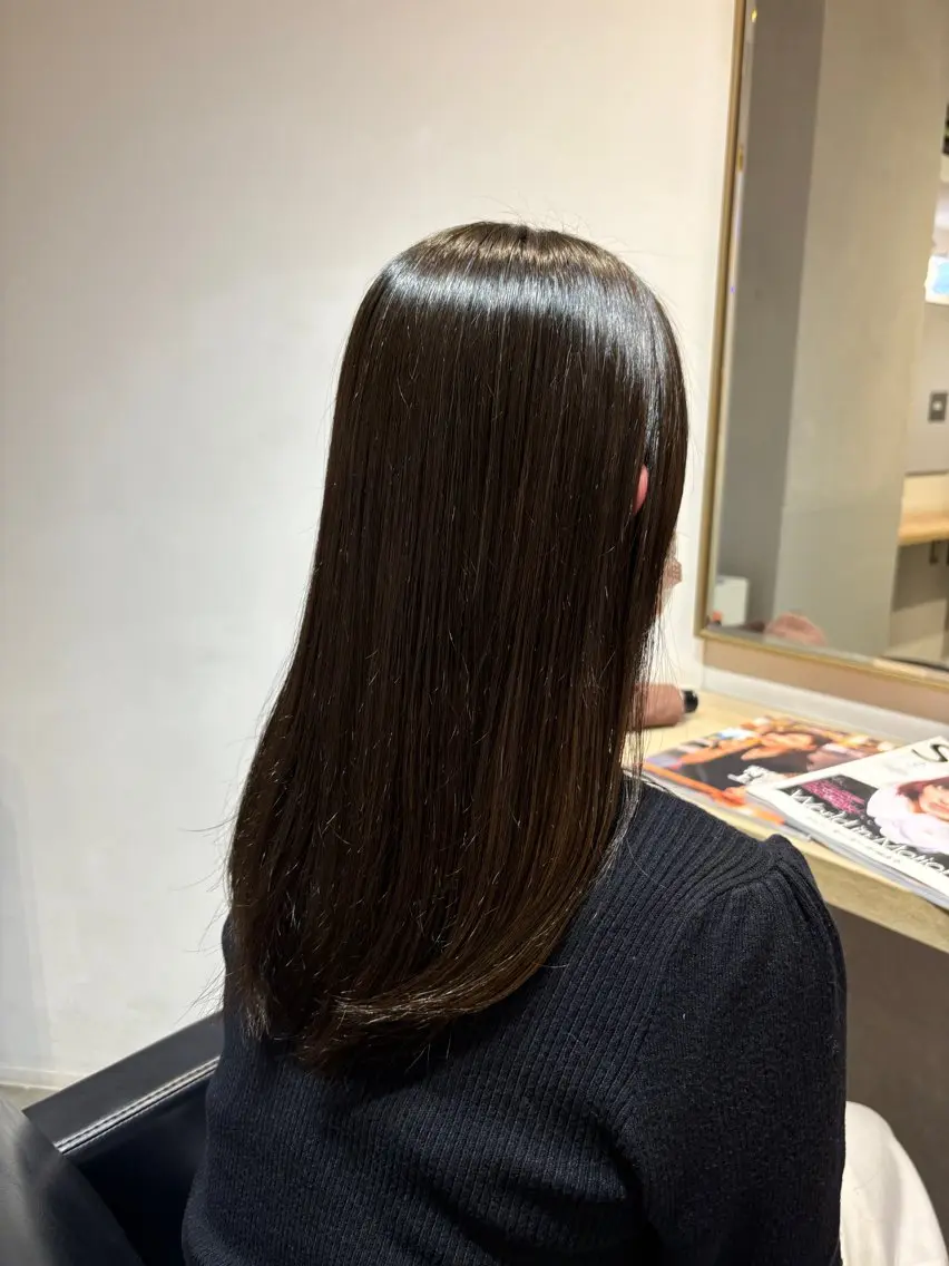 ロング り おのヘアスタイル